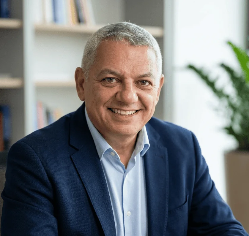 fotografie František Ružička v kanceláři